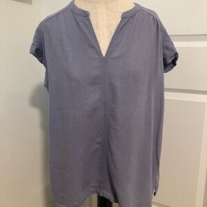 Splendid Chambray Top